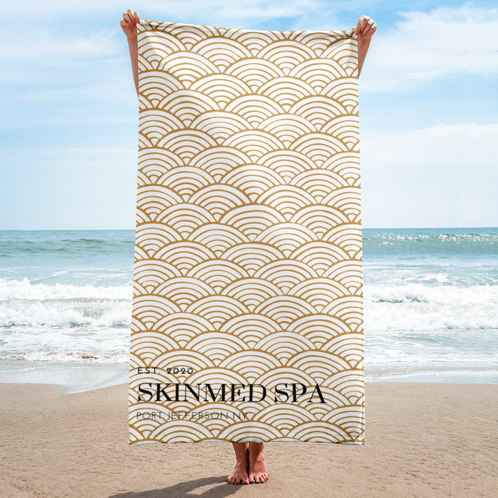 THE SKINMED GOLD BEACH TOWEL
